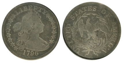 1796 Draped Bust Quarter