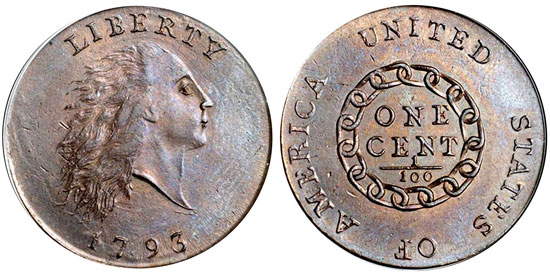 1793 Chain Cent