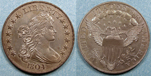 1804 Draped Bust Silver Dollar